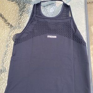 Gymshark black seamless tank